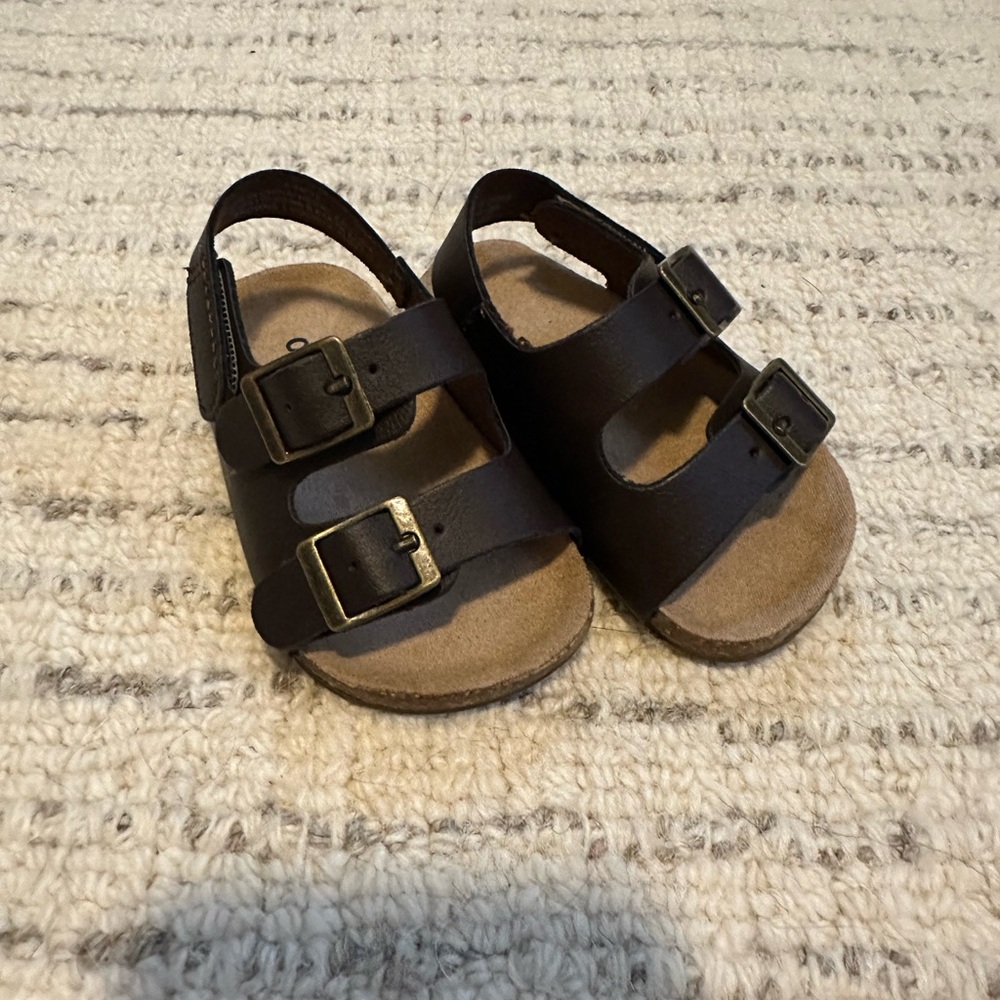 Brown Kids Sandals